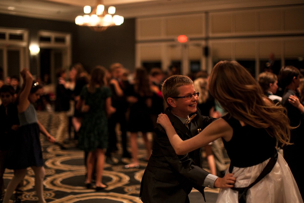 Augustus Bell and Martine Welch dance together. Lukas Keapproth/Reporting Texas