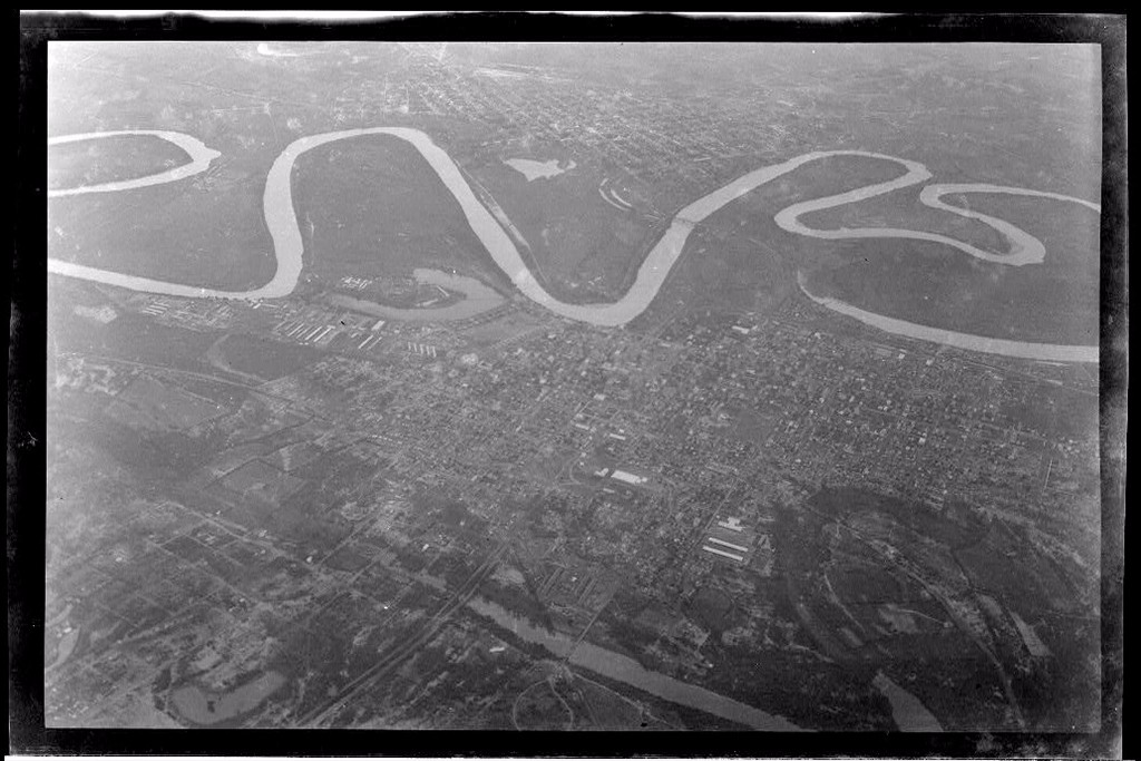Aerial view, Brownsville.