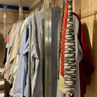 The UT Outpost has a career closet which includes professional men's clothing to wear to job interviews.
(Photo: Oihane Ochoa Navarro, Reporting Texas TV)