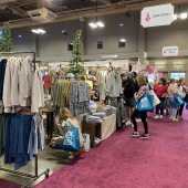 Many attendees were motivated to shop at the event in order to give back to the Austin community. (Miranda Cazares/Reporting Texas TV)